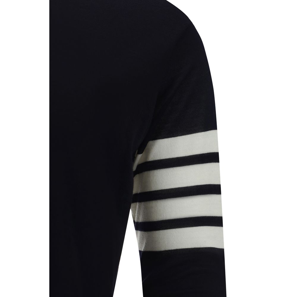 Thom Browne Blauwe Wollen Oves Aries Sweatshirt
