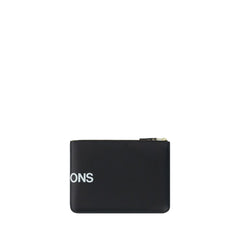 Comme Des Garçons Black Calf Leather Bos Taurus Wallet