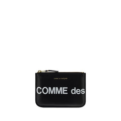 Comme Des Garçons Black Calf Leather Bos Taurus Wallet