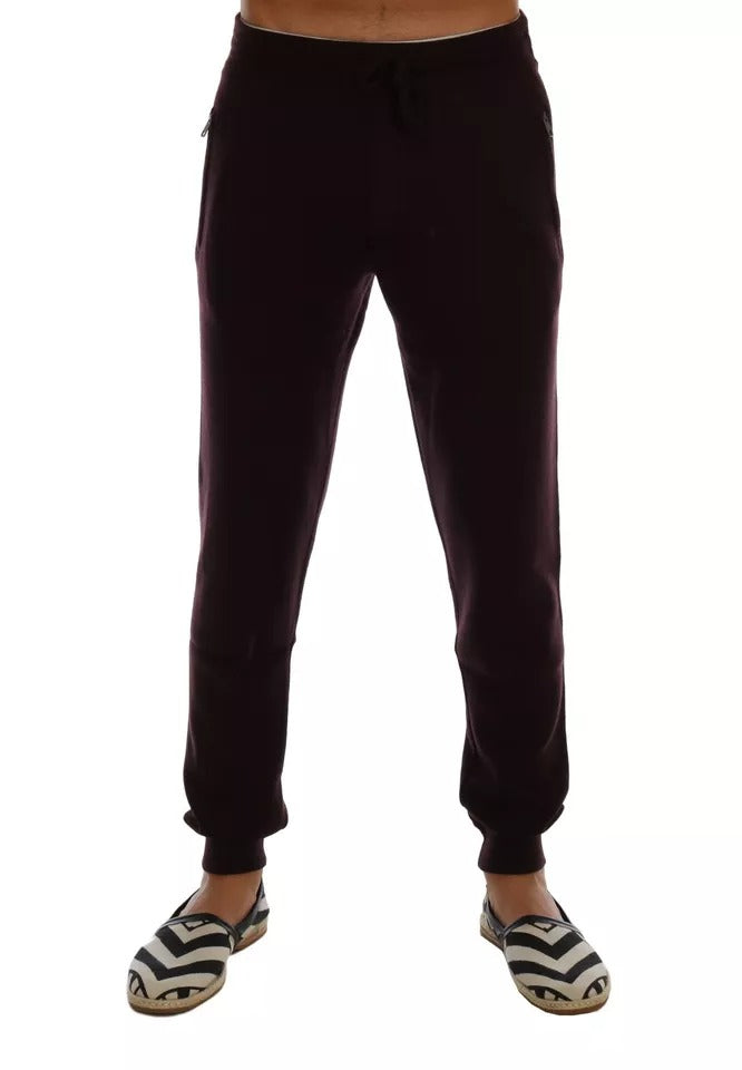 Dolce &amp; Gabbana Lila Kaschmir-Trainingshose