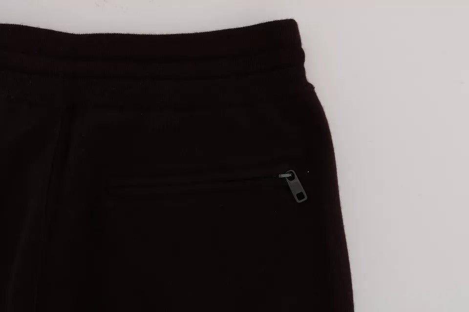 Dolce &amp; Gabbana Lila Kaschmir-Trainingshose