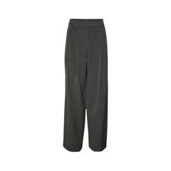 Vero Moda Graue Freizeithose aus Polyester