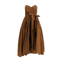 PINKO Strapless lange jurk