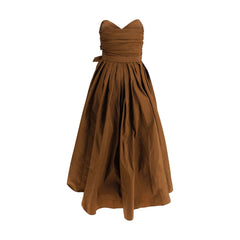 PINKO Strapless lange jurk