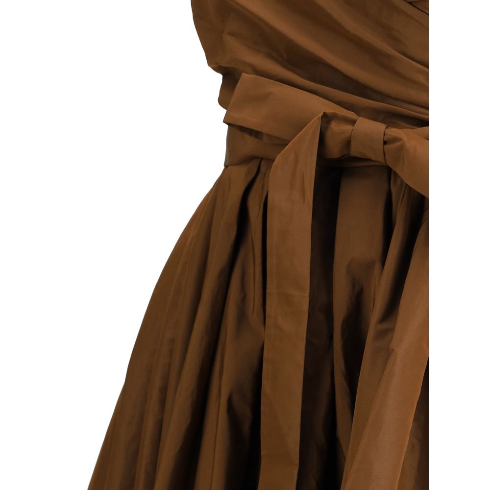 PINKO Strapless lange jurk