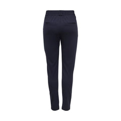 Only Blue Viscose Casual Pants