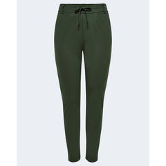 Only Green Viscose Casual Pants