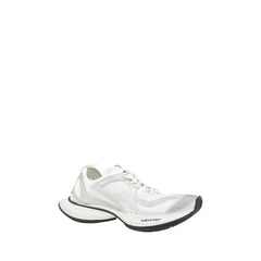 Balenciaga White Polyethylene Athletic Sneakers
