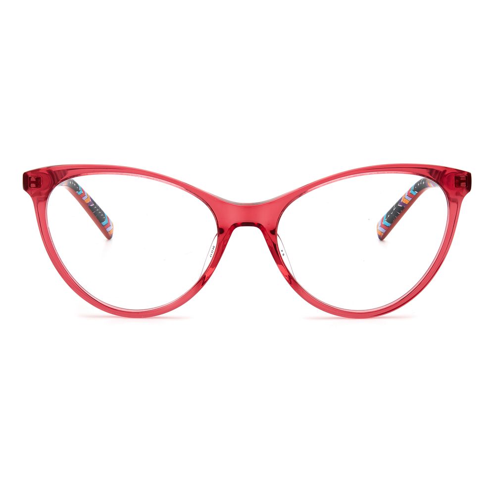M Missoni rote Acetatbrille (Gestelle)