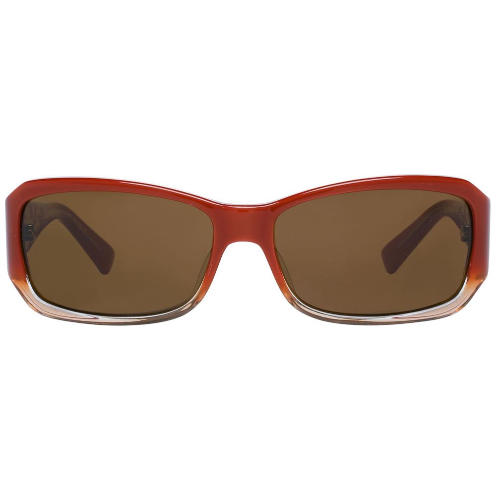 More &amp; More Sonnenbrille aus orangefarbenem Kunststoff