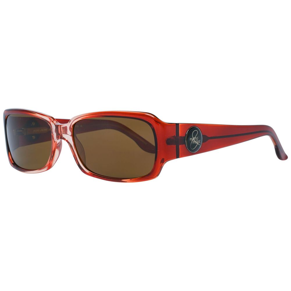 More &amp; More Sonnenbrille aus braunem Kunststoff