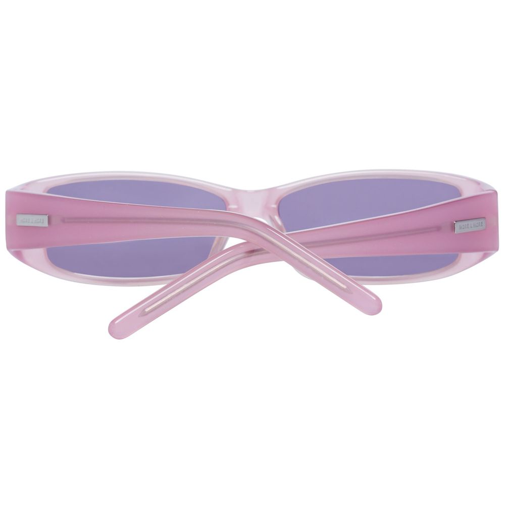 More &amp; More Lila Sonnenbrille aus Kunststoff