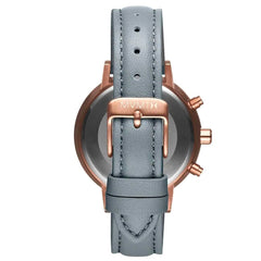 MVMT Grijs Lederen Galgen Horloge