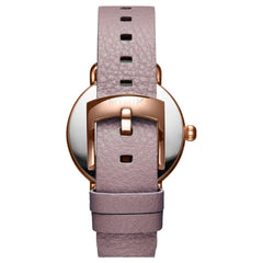 MVMT Paars Lederen Horloge