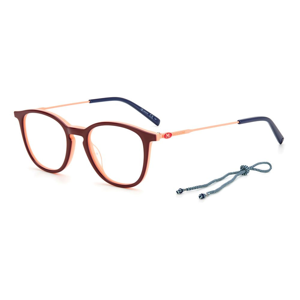 M Missoni Mehrfarbige Acetatbrille (Fassungen)