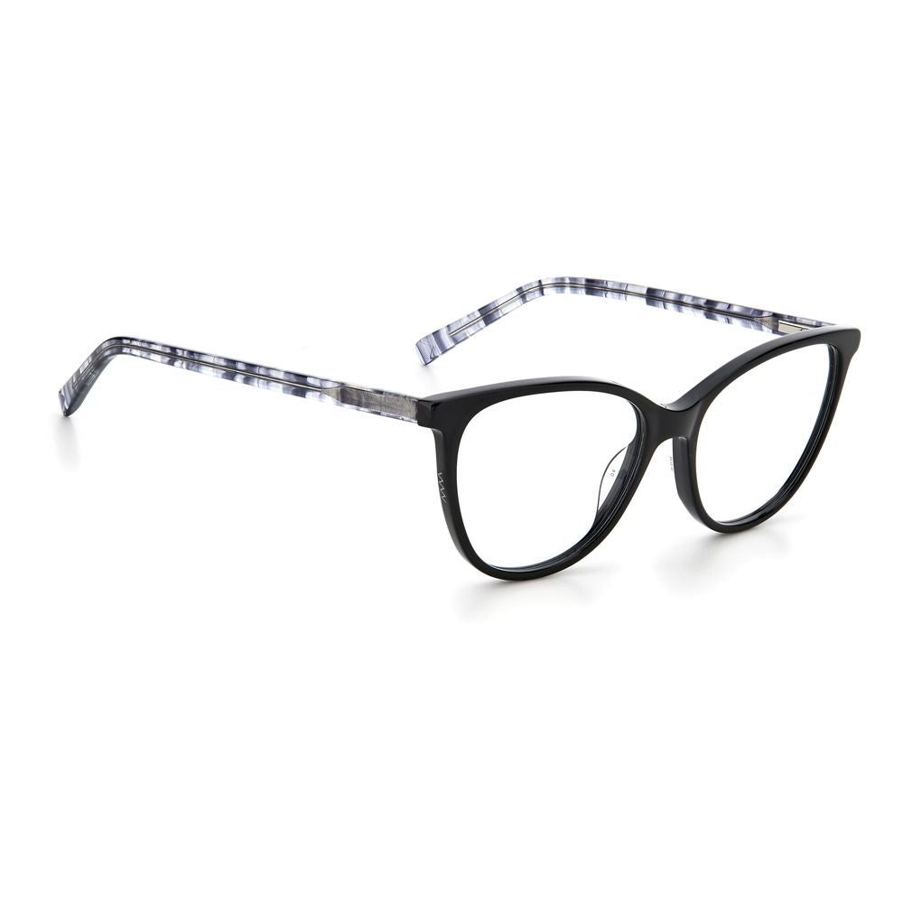 M Missoni Schwarze Azetat-Brille (Gestell)