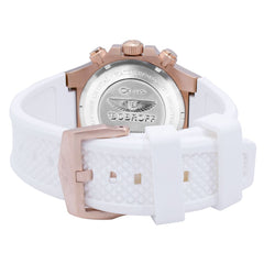 Bobroff Wit Rubberen Armband Horloge