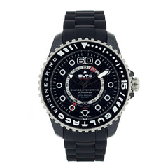 Bultaco Black Synthetic Sport Watch