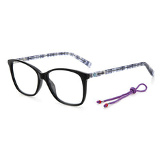 M Missoni Schwarze Azetat-Brille (Gestell)