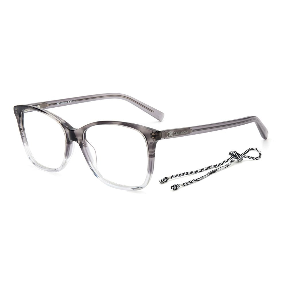 M Missoni Graue Azetatbrille (Gestell)