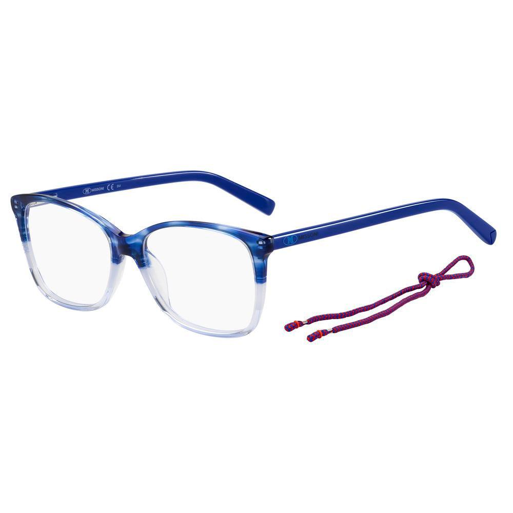 M Missoni Blauw Acetaat Bril (Montuur)