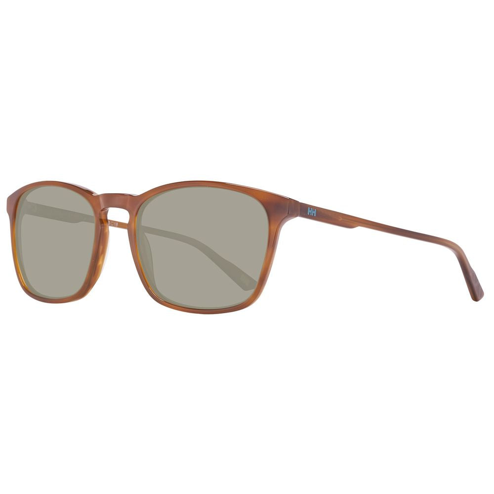 Helly Hansen – Braune Sonnenbrille aus Kunststoff