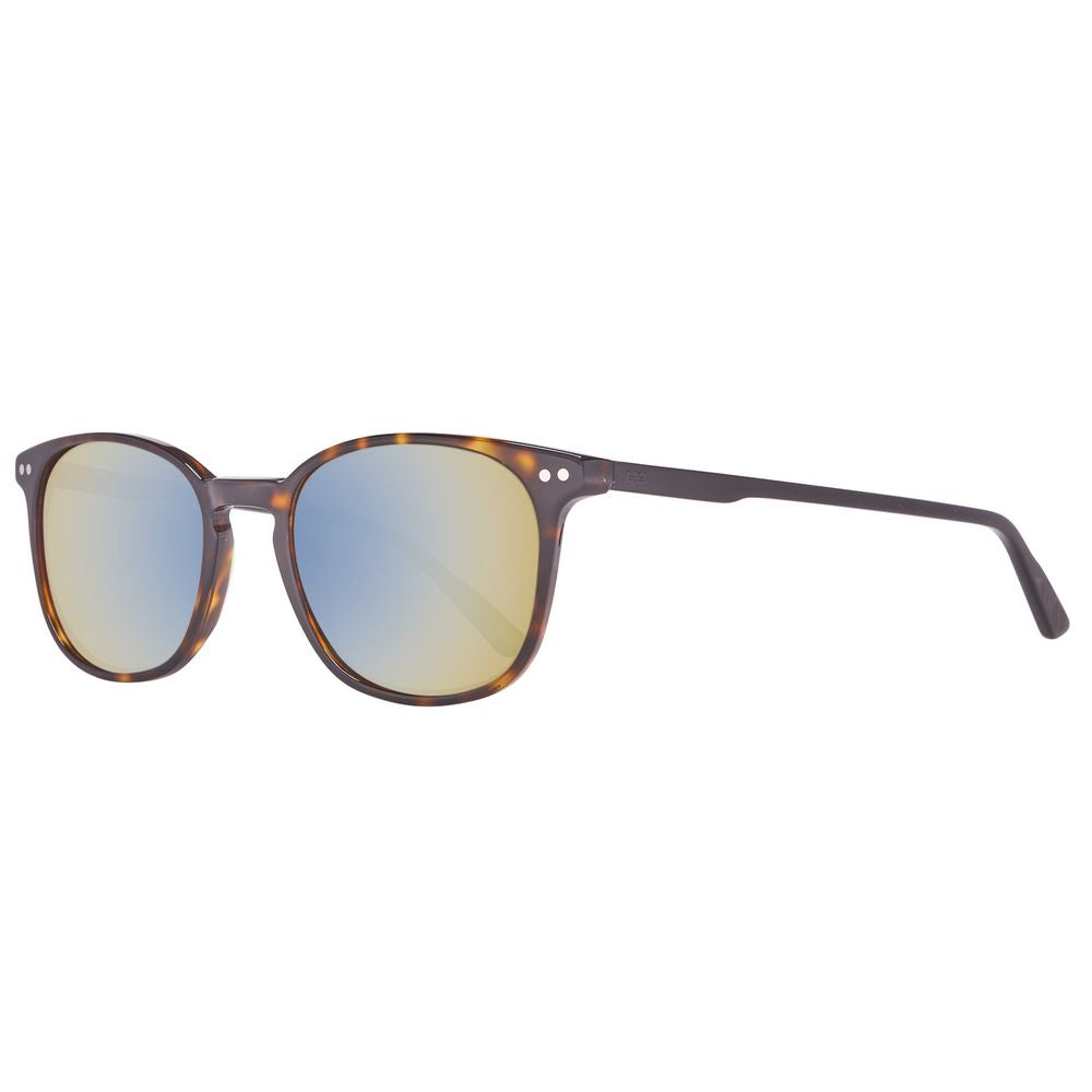 Helly Hansen – Braune Sonnenbrille aus Kunststoff