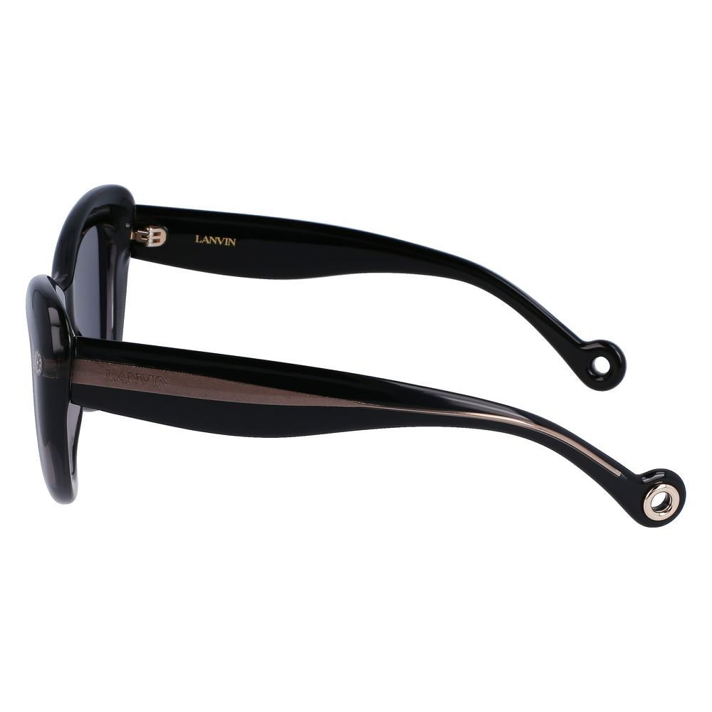 Lanvin Graue Sonnenbrille mit Bio-Injektion
