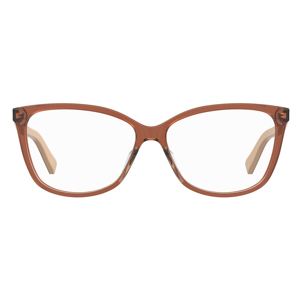Love Moschino rote Azetatbrille (Gestell)