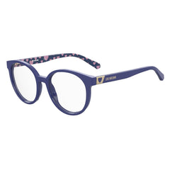 Love Moschino Blauwe Acetaatbril (Montuur)