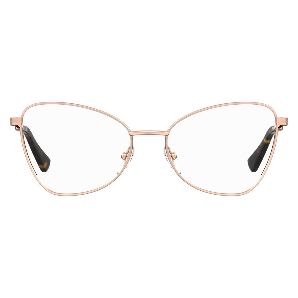 Moschino Gouden Metalen Bril (Montuur)