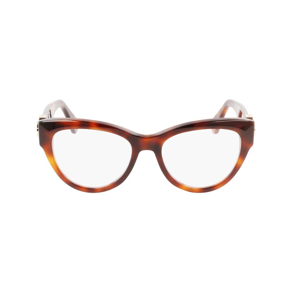 Lanvin braune Acetat-Brille (Gestelle)