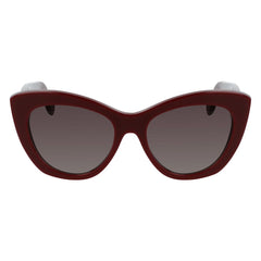Salvatore Ferragamo Bordeaux Acetate Sunglasses