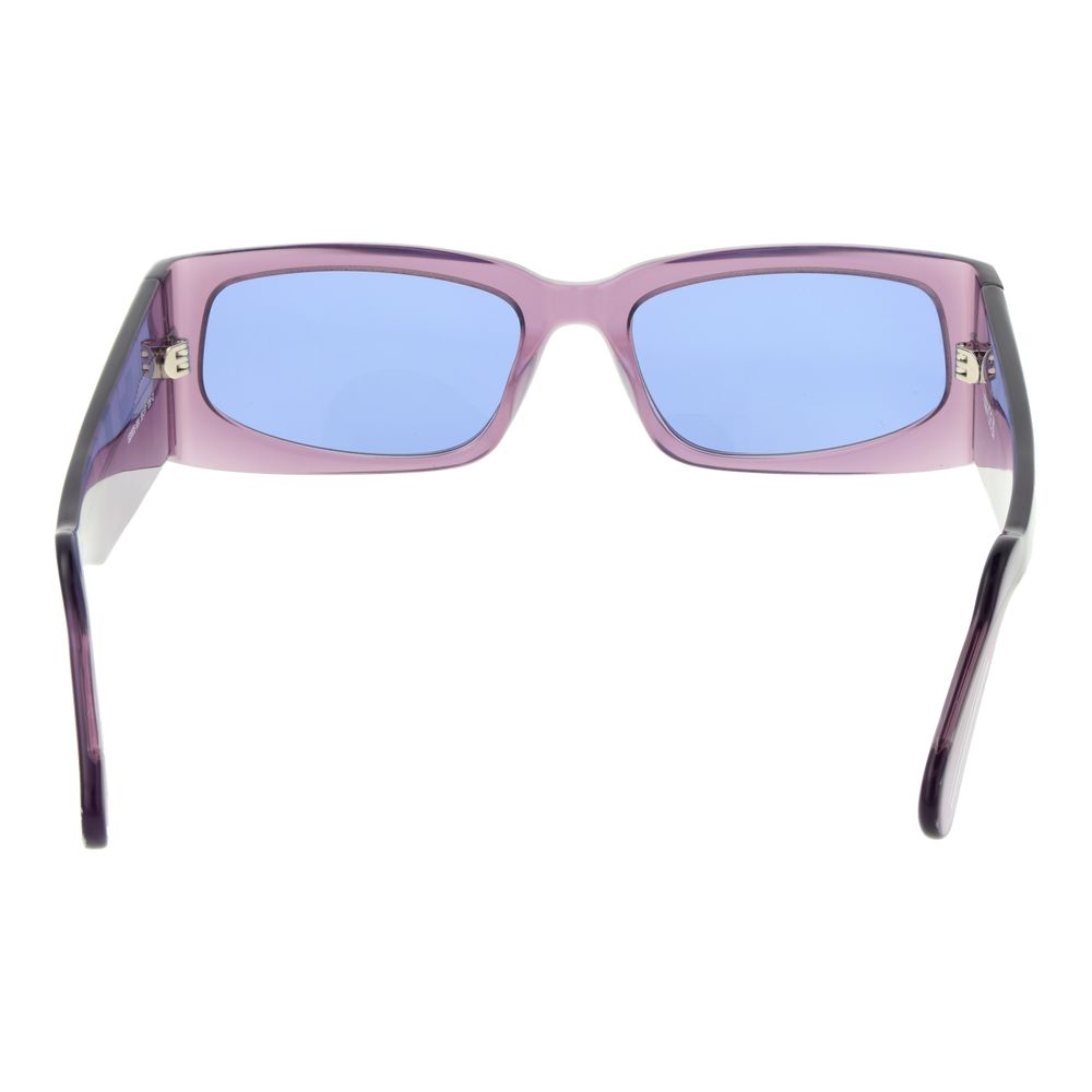 GCDS Sonnenbrille aus lila Azetat