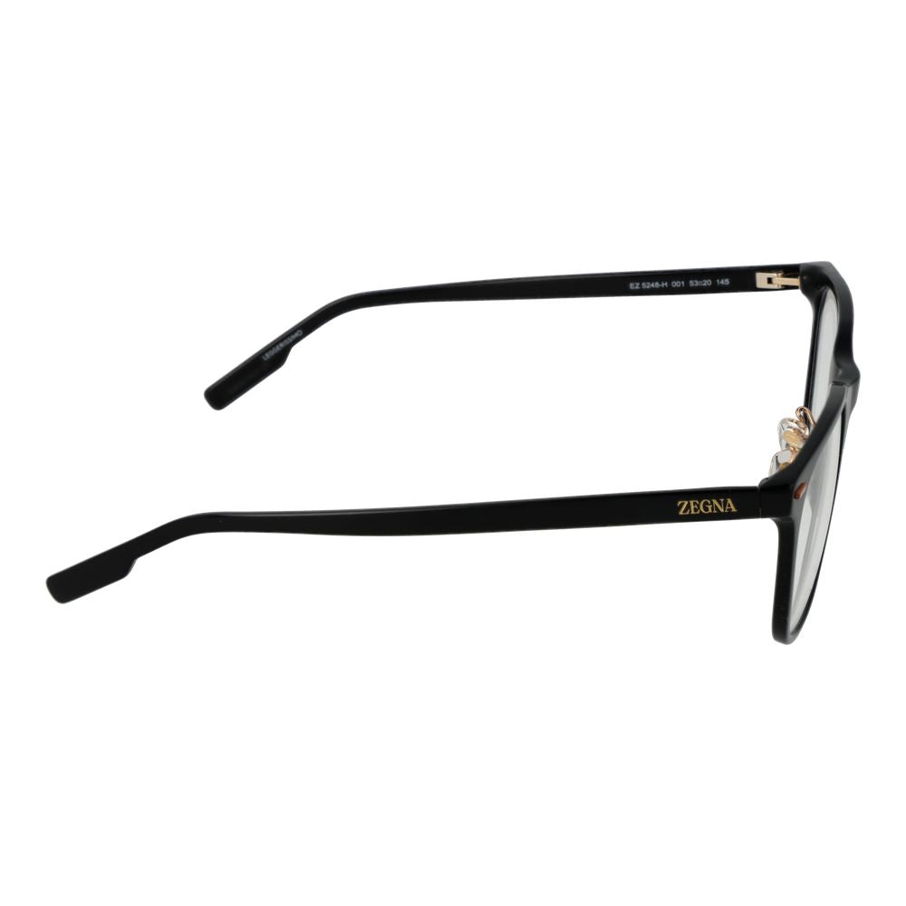 Ermenegildo Zegna Schwarze Acetatbrille (Gestell)