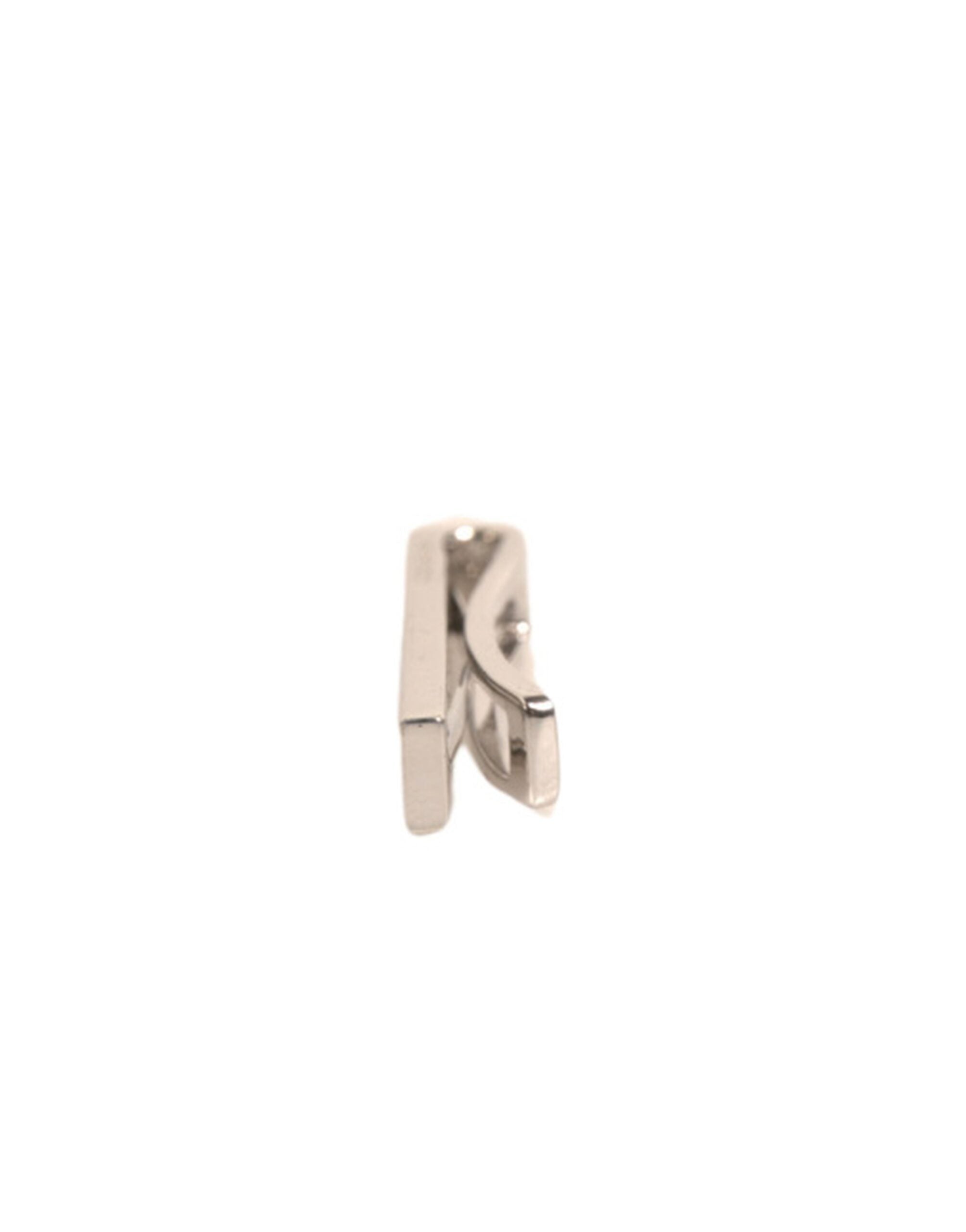 Dolce & Gabbana Zilverkleurige Messing Logo Merk Stropdasclip