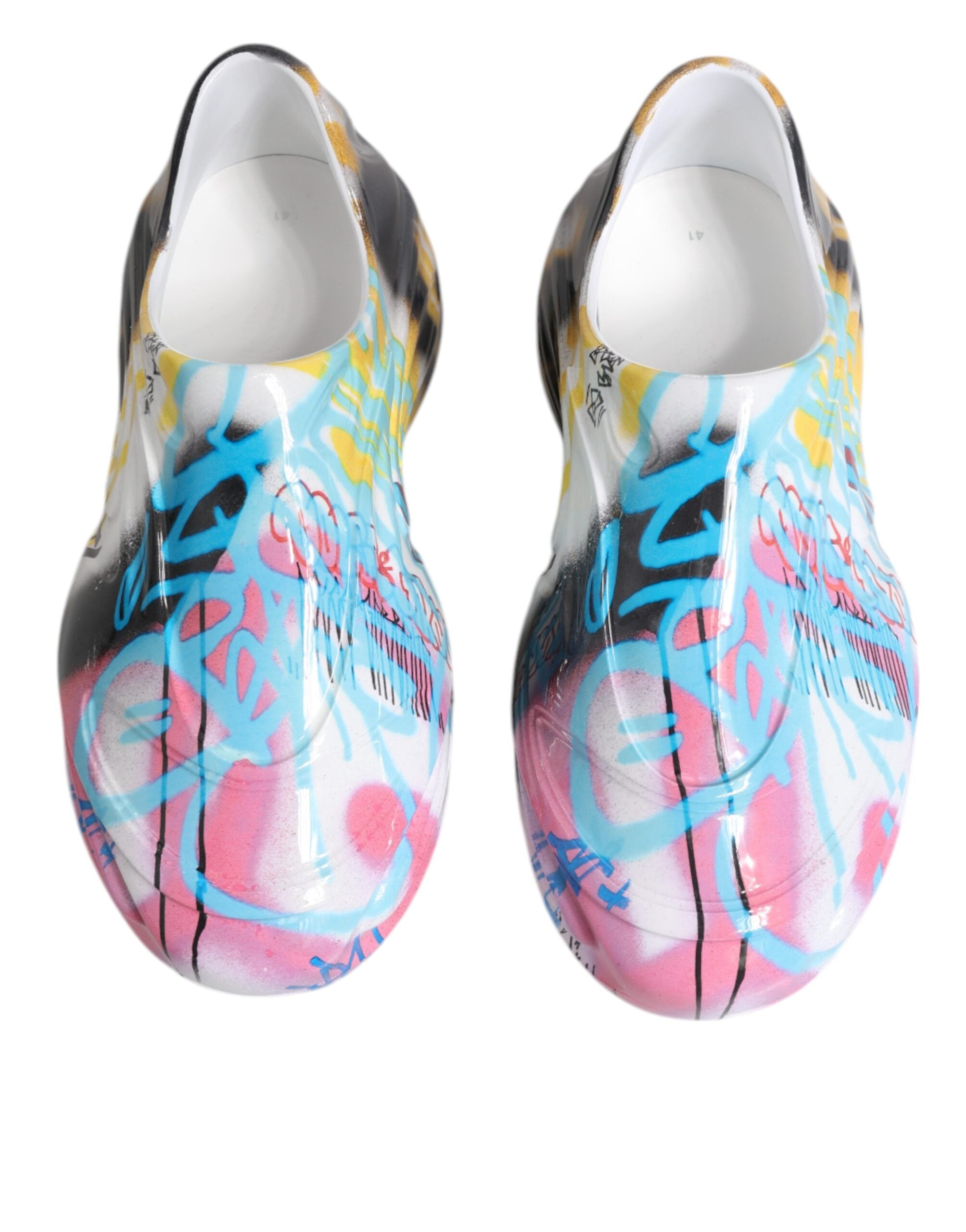 Dolce & Gabbana Multicolor Graffiti Daymaster Sneakers Schoenen