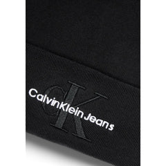 Calvin Klein Jeans Black Organic Cotton Cap (Baseball Hat)