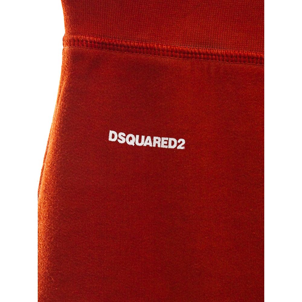 Dsquared² Rote athletische Baumwollhose