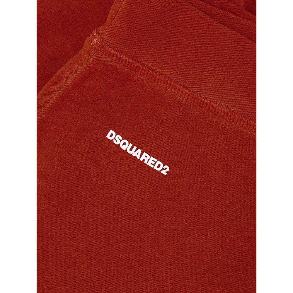 Dsquared² Rote athletische Baumwollhose