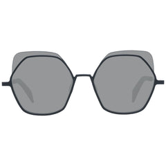 Yohji Yamamoto Black Metal & Plastic Sunglasses