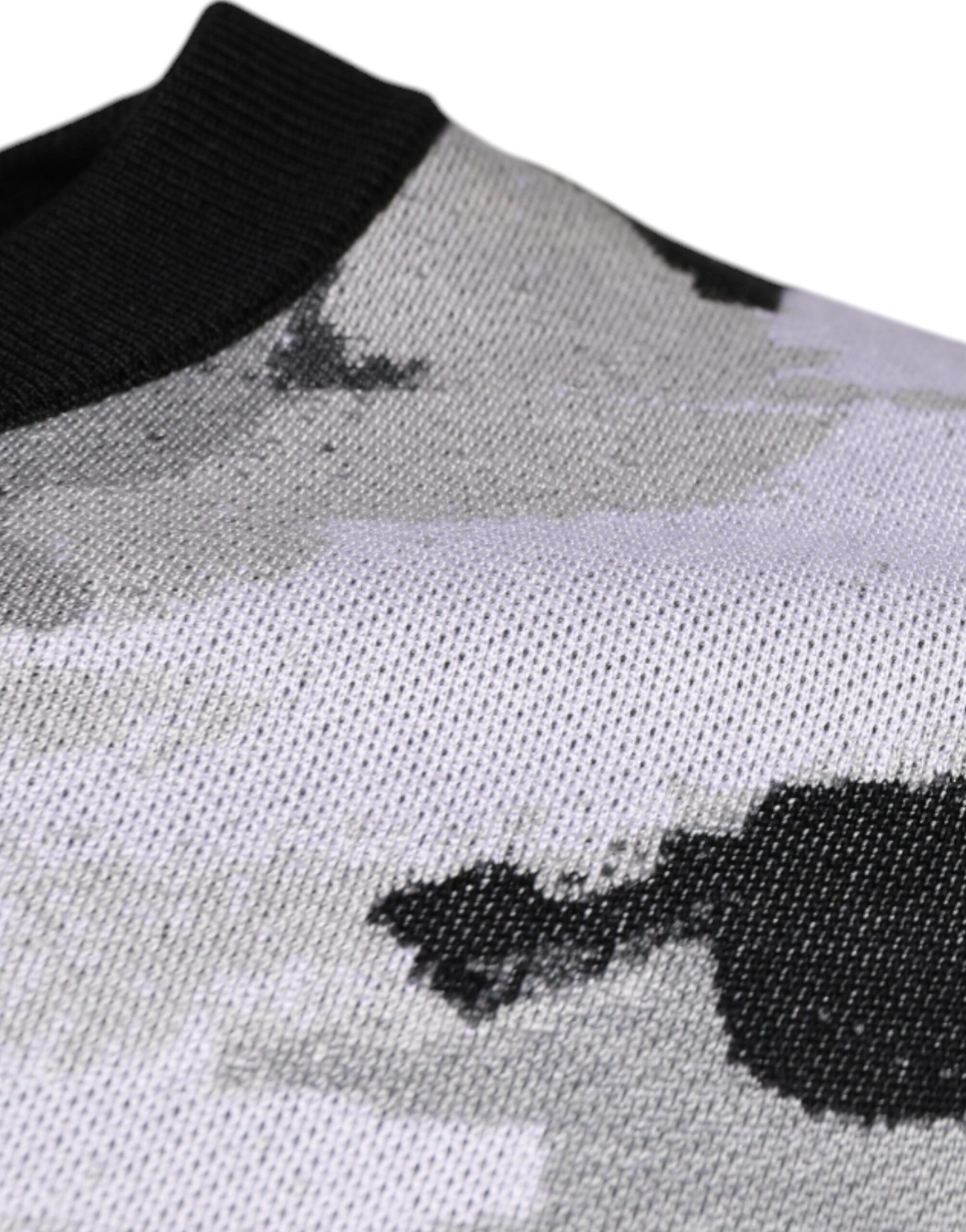 Dolce & Gabbana Meerkleurige Camouflage Ronde Hals Herentrui