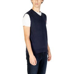 U.S. POLO ASSN. Blauw Katoenen Gilet