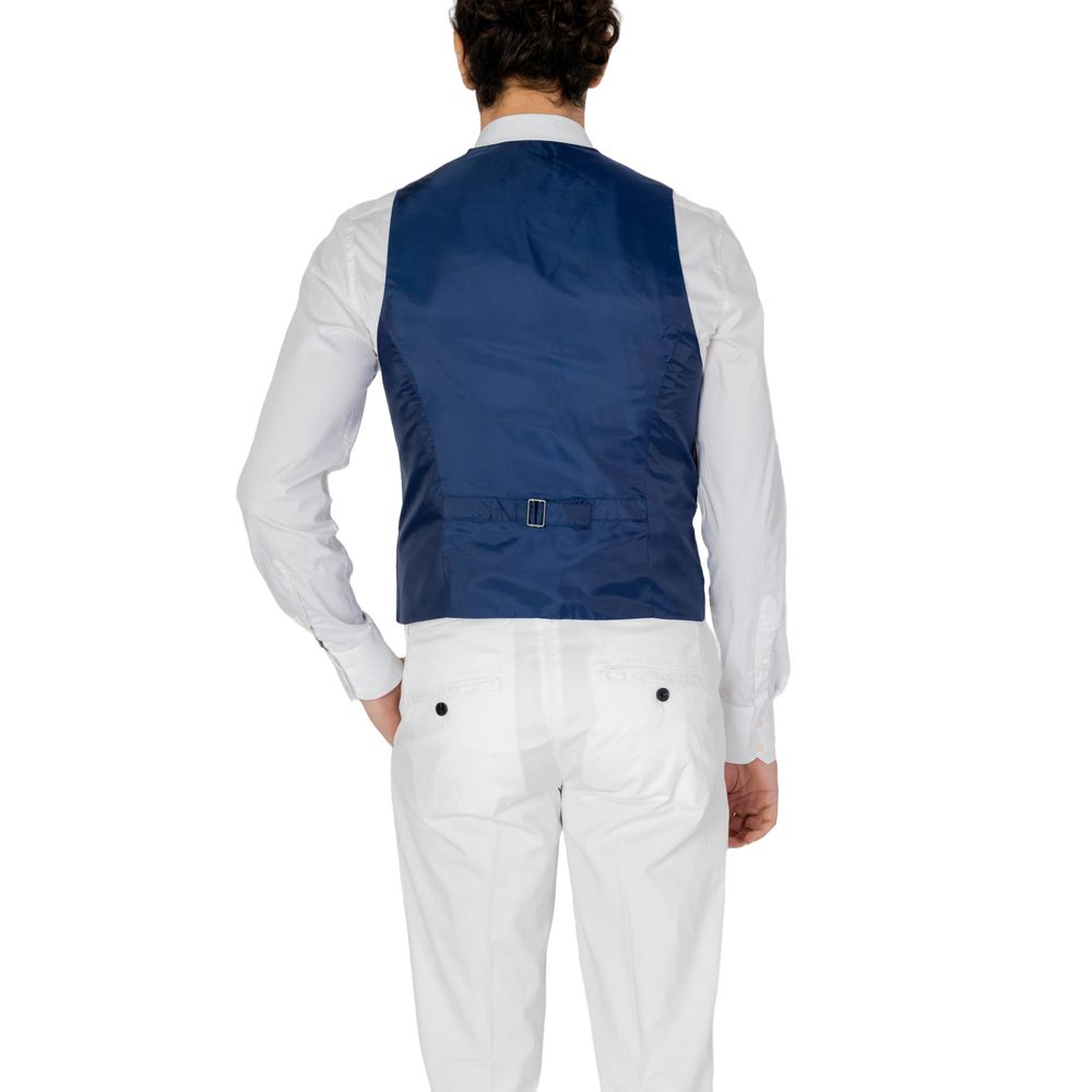 Only & Sons Blaue Polyester-Weste