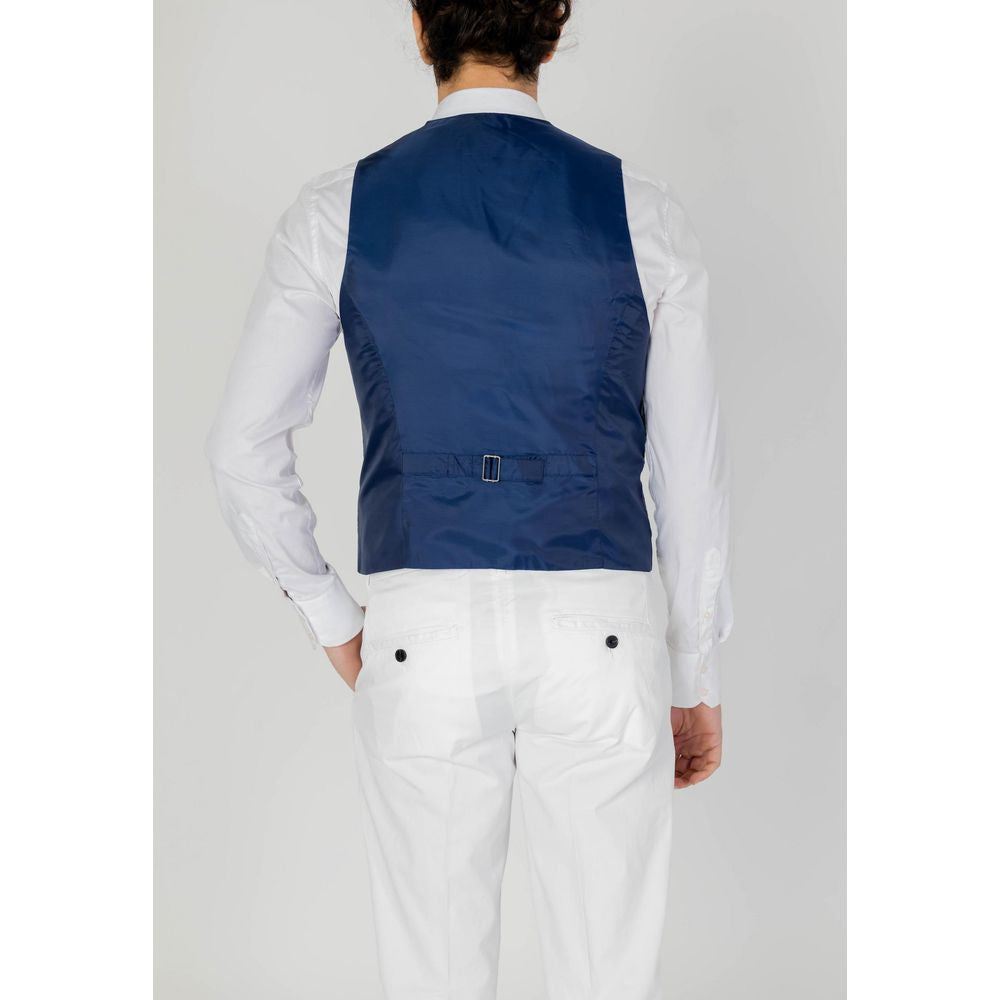 Only & Sons Blaue Polyester-Weste