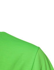 Dolce & Gabbana Groen Logo Polyester Ronde Hals T-shirt