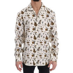Dolce & Gabbana Multikleurig Zijden Overhemd
