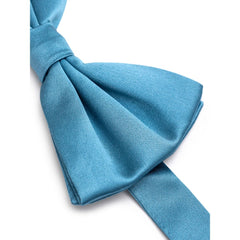 Dolce & Gabbana Blauwe Zijden Strik