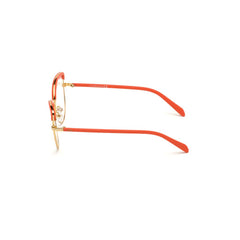 Emilio Pucci Goldfarbene Metallbrille (Gestelle)