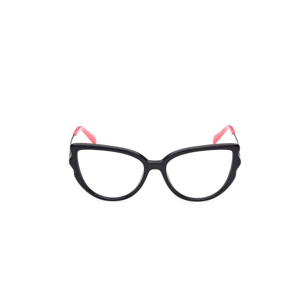 Emilio Pucci Schwarze Azetat-Brille (Gestell)